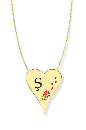 گردنبند نقره طلائی زنانه 925 عیار Tasarlatak - کد 476064395