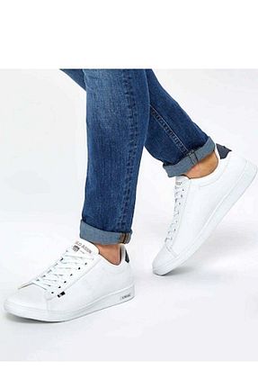 کفش پیاده روی سفید مردانه چرم اصل U.S. Polo Assn. - کد 483719341