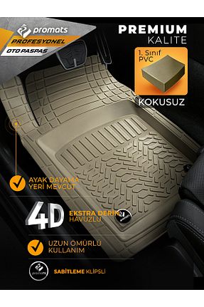 کفپوش خودرو کائوچو Promats - کد 532555168