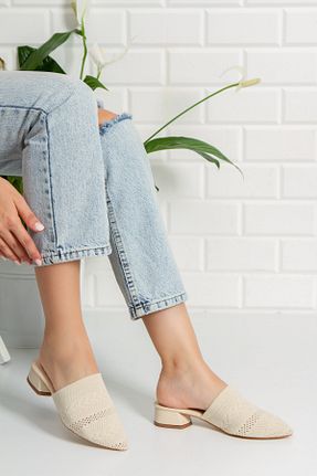 دمپائی بژ زنانه پارچه ای Kapriss - کد 563682141