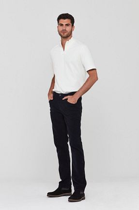 شلوار جین سرمه ای مردانه رگولار Pantamo Jeans - کد 545580496