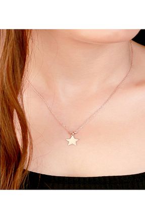گردنبند نقره طلائی زنانه 925 عیار GÜMÜŞ - کد 602303836