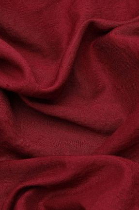 شال زرشکی زنانه FİVESCARF - کد 338665598