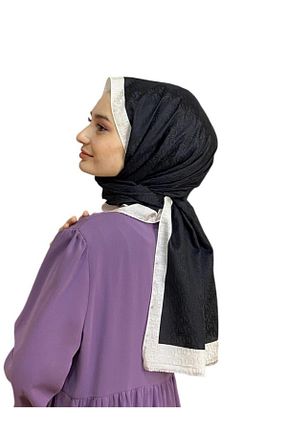 شال مشکی زنانه پلی استر Hint İpek - کد 283191146