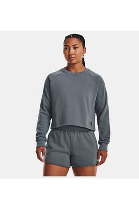 سوئیشرت اسپرت آبی زنانه رگولار Under Armour - کد 634744764