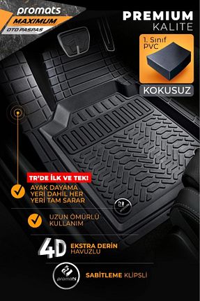 کفپوش خودرو کائوچو Promats - کد 532562247