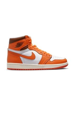 کفش بسکتبال نارنجی زنانه مچ بلند کد 629742384