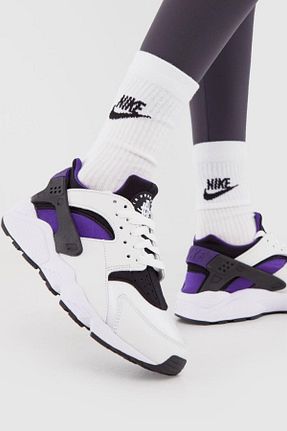 کفش اسنیکر سفید زنانه بند دار Nike - کد 633337004