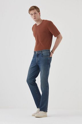 شلوار جین آبی مردانه رگولار Pantamo Jeans - کد 242647293