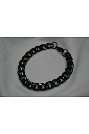 دستبند استیل (فولاد) مشکی زنانه استیل (فولاد) Kinkajou - کد 562815709