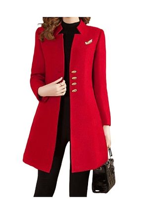 کت قرمز زنانه A-Form فیت Raheel Fashion - کد 564982219