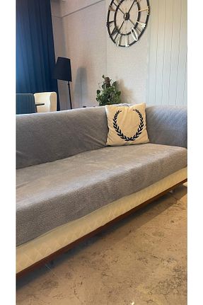کاور مبل طوسی پلی استر Mulberry - کد 594743795