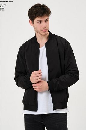 کاپشن مشکی مردانه PIQUE - کد 598669832