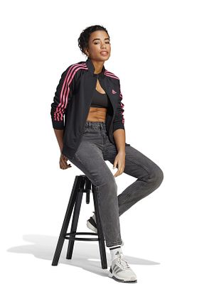 سوئیشرت مشکی زنانه ساده adidas - کد 612542507