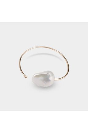 دستبند مروارید طلائی مروارید آب شیرین MLINI JEWELLERY - کد 634626209