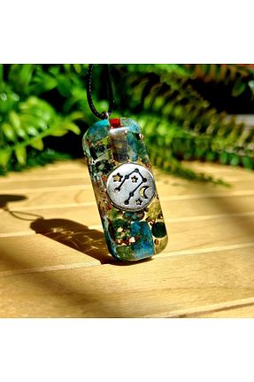 گردنبند جواهر رنگی زنانه سنگ طبیعی Singincraft - کد 635136360