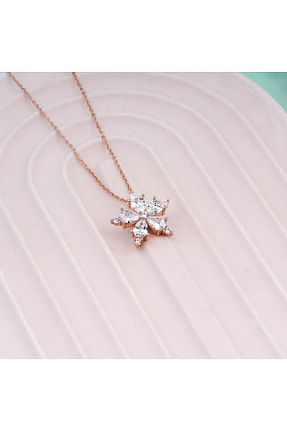 گردنبند نقره سفید زنانه 925 عیار Marshmello Silver & Jewelry - کد 635537698