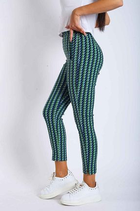 شلوار سبز زنانه پارچه Blues Outlet - کد 635544792