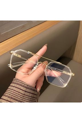 عینک محافظ نور آبی نارنجی زنانه شیشه LOOKUP NEW - کد 635565723