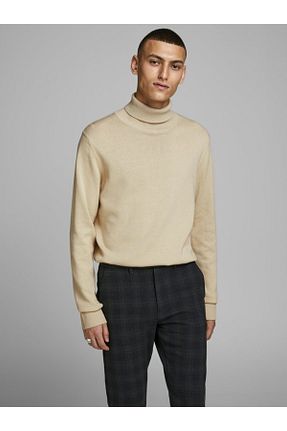 پلیور مشکی مردانه ساده Jack & Jones - کد 44365252