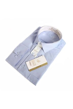 پیراهن آبی مردانه رگولار MİXLİNE - کد 44449946