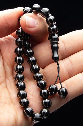 تسبیح مشکی سنگ اولتو OTTOTESBİH - کد 44623153