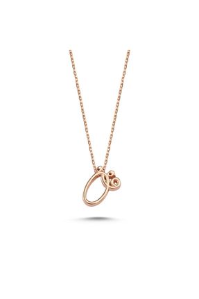 گردنبند نقره طلائی زنانه 925 عیار KOVAC - کد 45294052