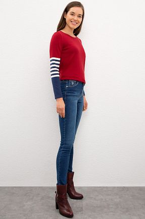 شلوار جین آبی زنانه رگولار U.S. Polo Assn. - کد 52870561