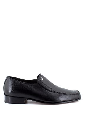کفش کلاسیک مشکی مردانه چرم خالص Pierre Cardin - کد 91742420