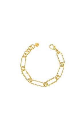 دستبند استیل (فولاد) طلائی زنانه استیل (فولاد) Opsobjects - کد 634982923