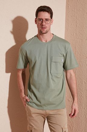تیشرت سبز مردانه Relaxed Buratti - کد 635440922