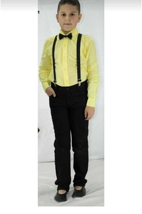 پیراهن زرد بچه گانه رگولار Genel Markalar - کد 635761350