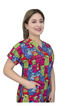 لباس ایمنی کار قرمز Nur Medikal Giyim - کد 66520100