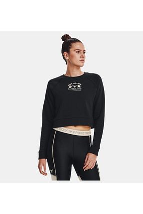 سوئیشرت اسپرت مشکی زنانه رگولار Under Armour - کد 336122568