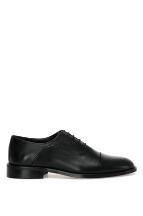 کفش کلاسیک مشکی مردانه پاشنه کوتاه ( 4 - 1 cm ) پاشنه ساده کد 635378723