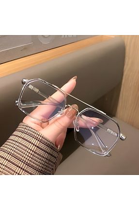 عینک محافظ نور آبی نارنجی زنانه شیشه LOOKUP NEW - کد 635571806