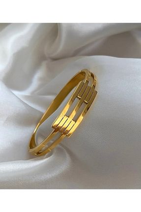 النگو طلائی زنانه 18 عیار İNN JEWELLERY - کد 472089338