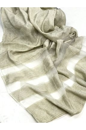 شال طوسی زنانه پنبه ای Jasmin - کد 635650028