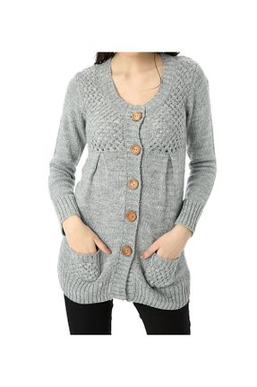 رویه طوسی زنانه اکریلیک Sheilar - کد 635665620