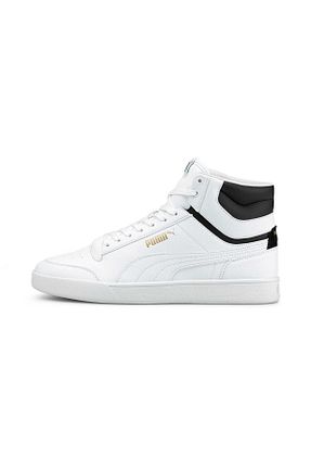 کفش اسنیکر بنفش زنانه چرم اصل Puma - کد 635354790
