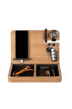 جعبه نگداری مشکی چوب GPS - کد 411890939