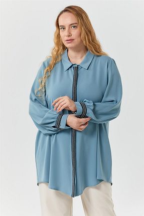 تونیک حجاب سبز زنانه بافتنی Kayra - کد 636375143