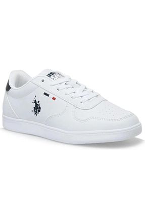 کفش اسنیکر سفید زنانه بند دار U.S. Polo Assn. - کد 636462003