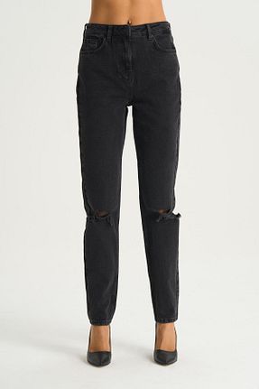 شلوار جین طوسی زنانه پاچه لوله تفنگی CROSS JEANS - کد 626865800