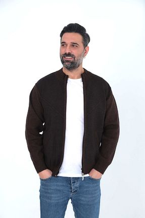 رویه قهوه ای مردانه پشمی KMKkombin - کد 636576393