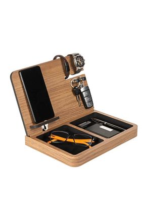 جعبه نگداری مشکی چوب GPS - کد 411890939