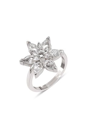 انگشتر نقره سفید زنانه 925 عیار Marshmello Silver & Jewelry - کد 332478724