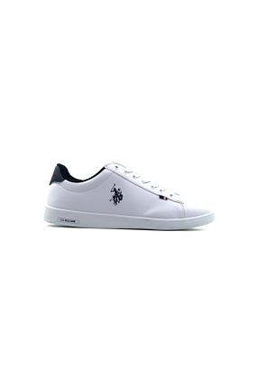 کفش اسنیکر سفید مردانه بند دار U.S. Polo Assn. - کد 637942969