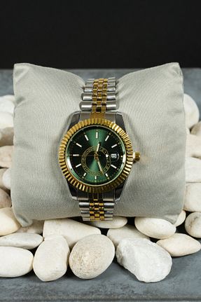 ساعت مچی طلائی مردانه 36-40 میلی متر SC - کد 635620301