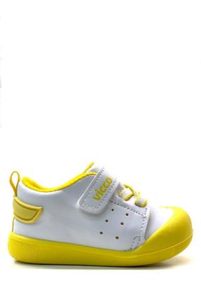 کفش کژوال زرد بچه گانه پاشنه کوتاه ( 4 - 1 cm ) پاشنه ساده کد 637573124